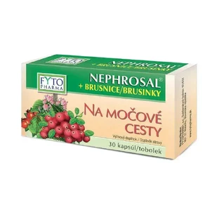 ФІТО НЕФРОСАЛ + БРУСНІКА для сечовивідних шляхів 1×30 капсул, дієтична добавка