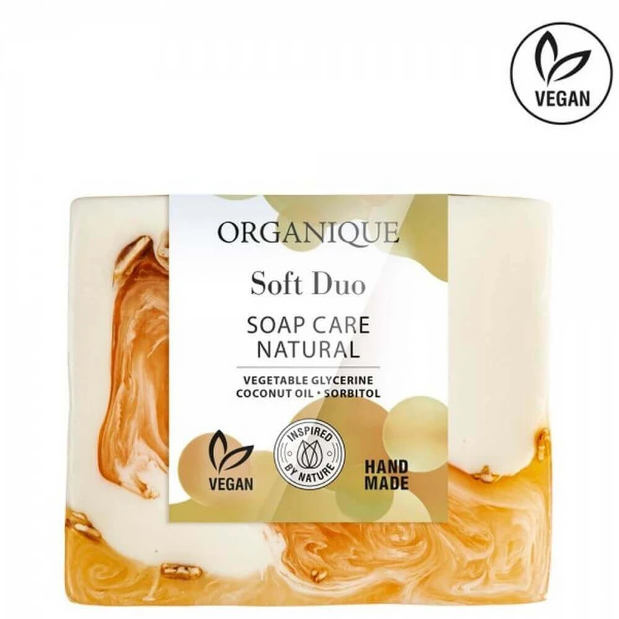 Поживне мило з весняними квітами, бавовною та вівсом, Soft Duo, 100 г, Organique: ціни та характеристики