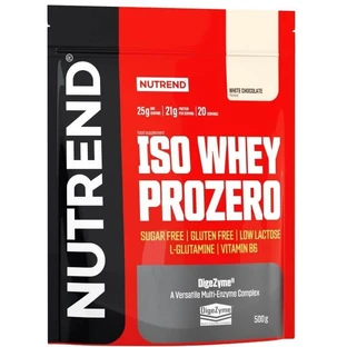 Nutrend Iso Whey Prozero білий шоколад 500 г