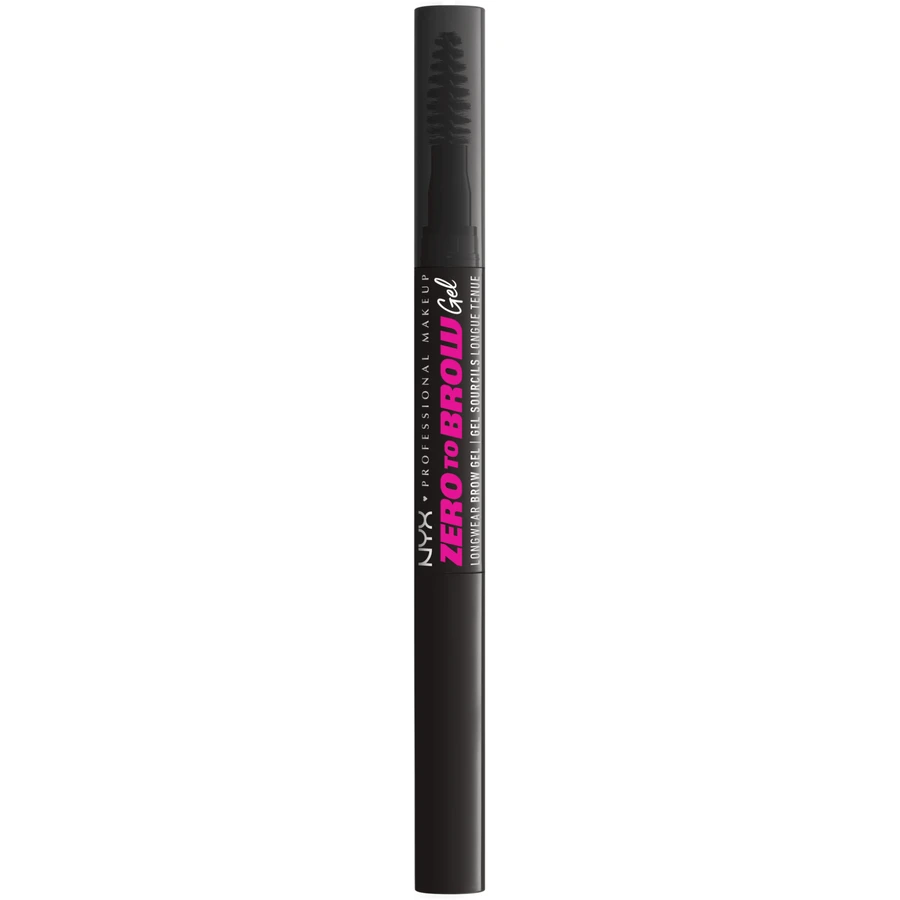 NYX Professional Makeup Гель для брів Zero To Brow для обох брів - 08 чорний 2 мл: ціни та характеристики