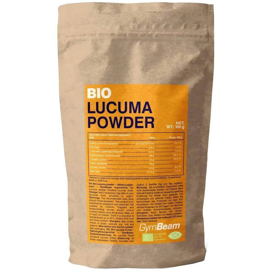 GymBeam Bio Lucuma порошок 100 г: цены и характеристики