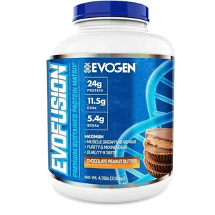 Протеиновый порошок Evofusion со вкусом шоколада и арахисового масла, 2,16 кг, Evogen
