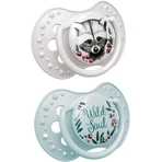 LOVI Пустышка силиконовая с мини-штампом Dynamic WILD SOUL, для мальчиков, 0-2м, 2 шт.: цены и характеристики