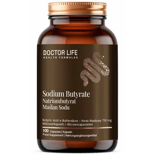 Doctor Life Натрію бутират (натрію малат) 1000 мг, 100 капсул