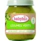 BABYBIO органические зеленые овощи 1×130 г, органический овощной перекус