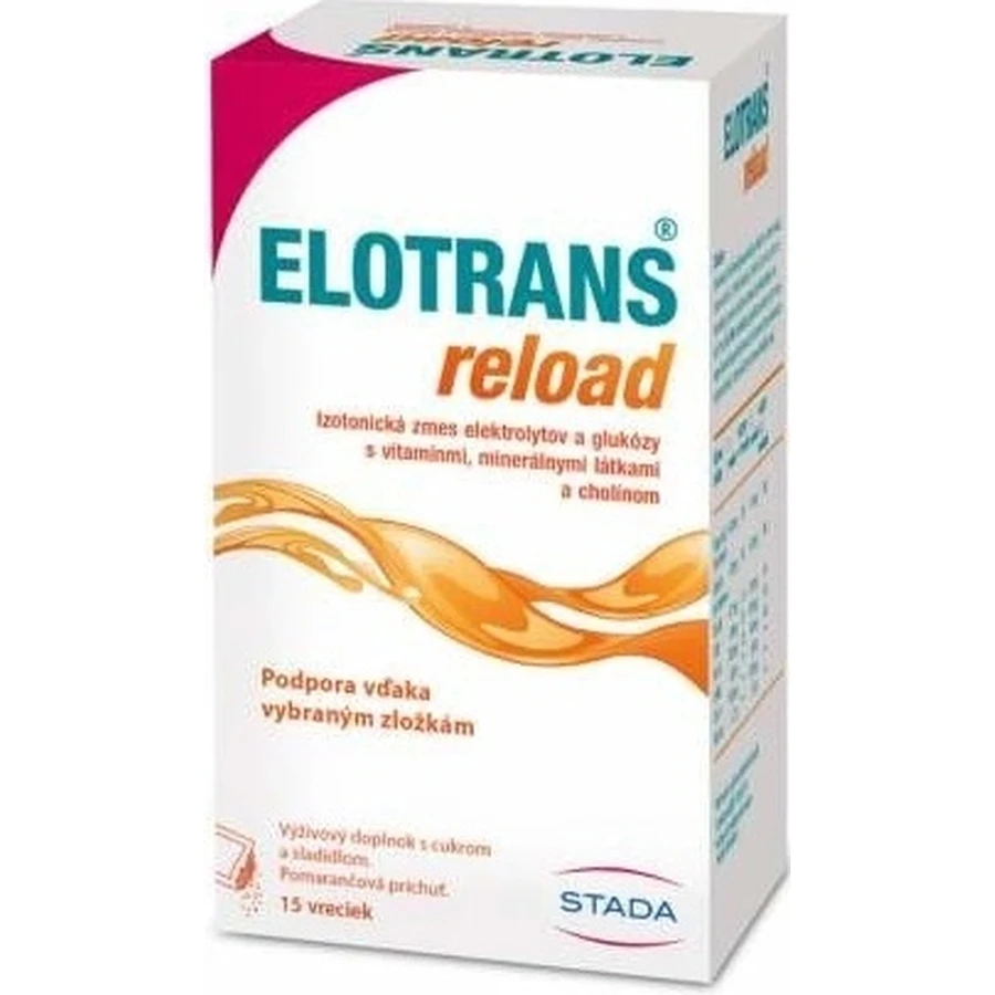 Изотоническая смесь Elotrans reload, порошок, саше, №15: цены и характеристики