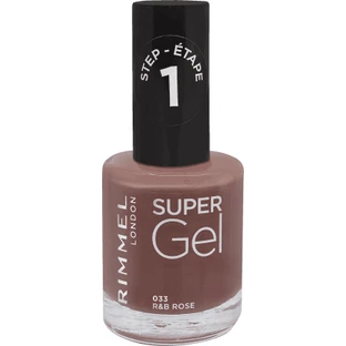 Rimmel London Super Gel Nail Lacquer 033 R&B Rose, 12 мл