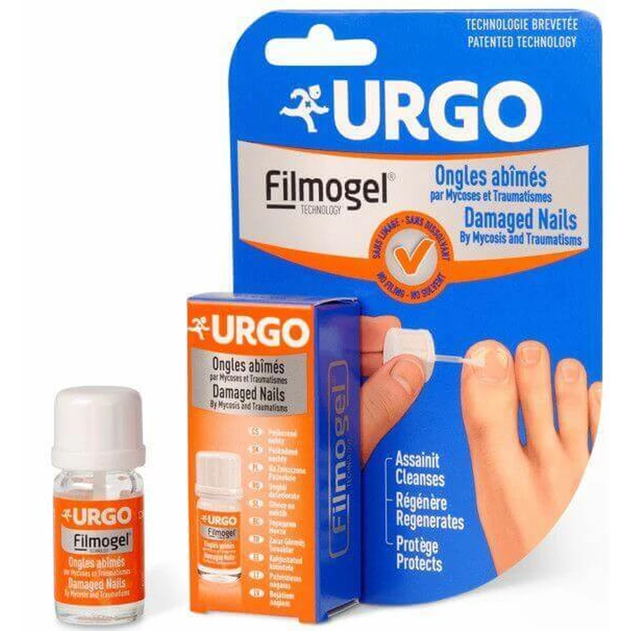 Urgo Filmogel Pokodené nails 3,3 мл: цены и характеристики