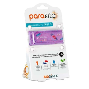 Браслет від комарів Parakito Pene для дорослих та дітей 3+, 1 браслет + 2 таблетки