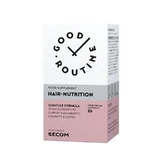 Питание для волос Good Routine Питание для волос Good Routine, 30 вегетарианских капсул, 30 капсул, Secom