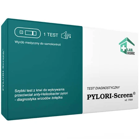 Pylori-Screen, быстрый тест для выявления антител против Helicobacter pylori, 1 штука: цены и характеристики