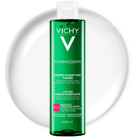 Vichy Normaderm укрепляющий вяжущий тоник новая формула 200 мл: цены и характеристики