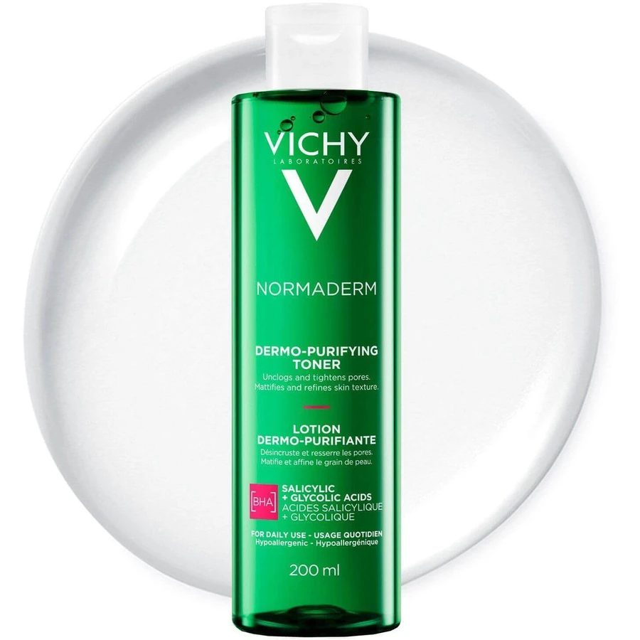 Vichy Normaderm укрепляющий вяжущий тоник новая формула 200 мл: цены и характеристики
