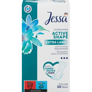 Наддовгі поглинаючі прокладки Jessa Active Shape, 30 шт.