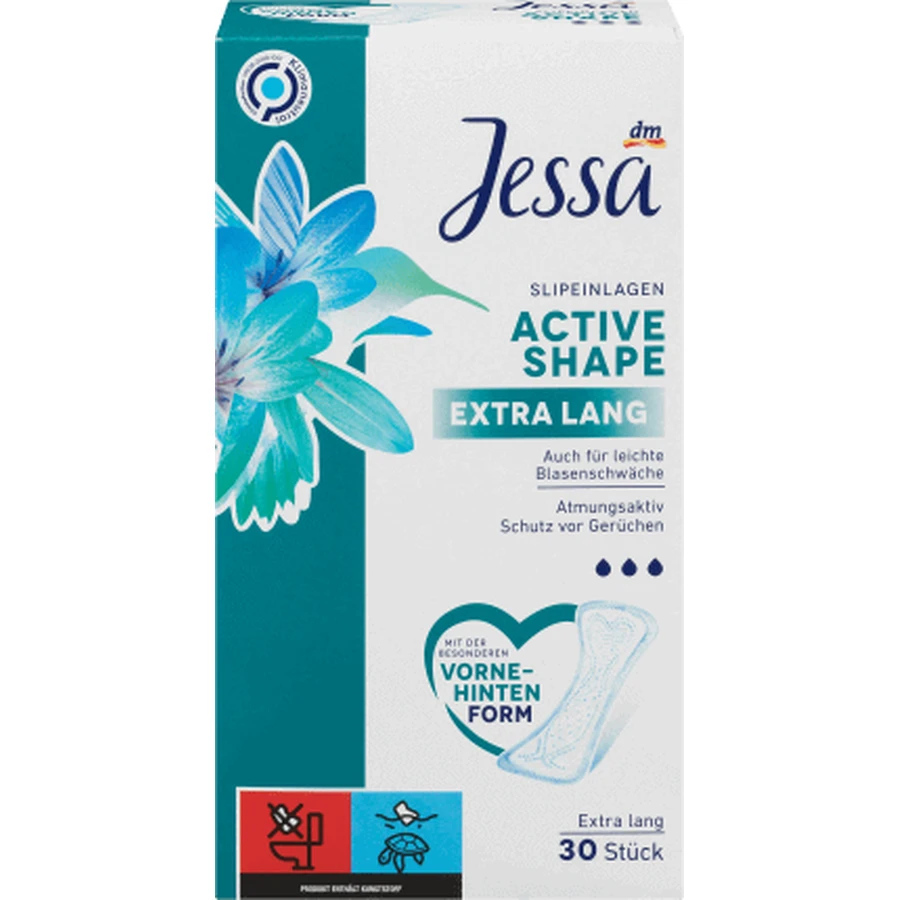 Наддовгі поглинаючі прокладки Jessa Active Shape, 30 шт.: ціни та характеристики