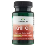 Swanson Krill Oil, масло антарктического криля, 30 капсул