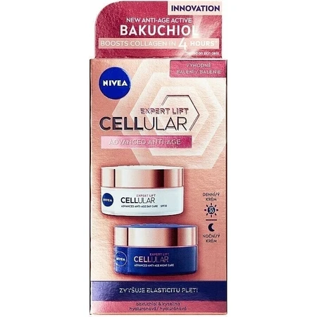 Nivea Денний + Нічний крем Cellular Expert Lift 2х50мл 1×2х50мл, крем для шкіри: ціни та характеристики