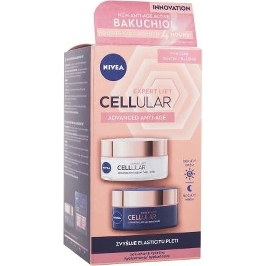Nivea Денний + Нічний крем Cellular Expert Lift 2х50мл 1×2х50мл, крем для шкіри: ціни та характеристики