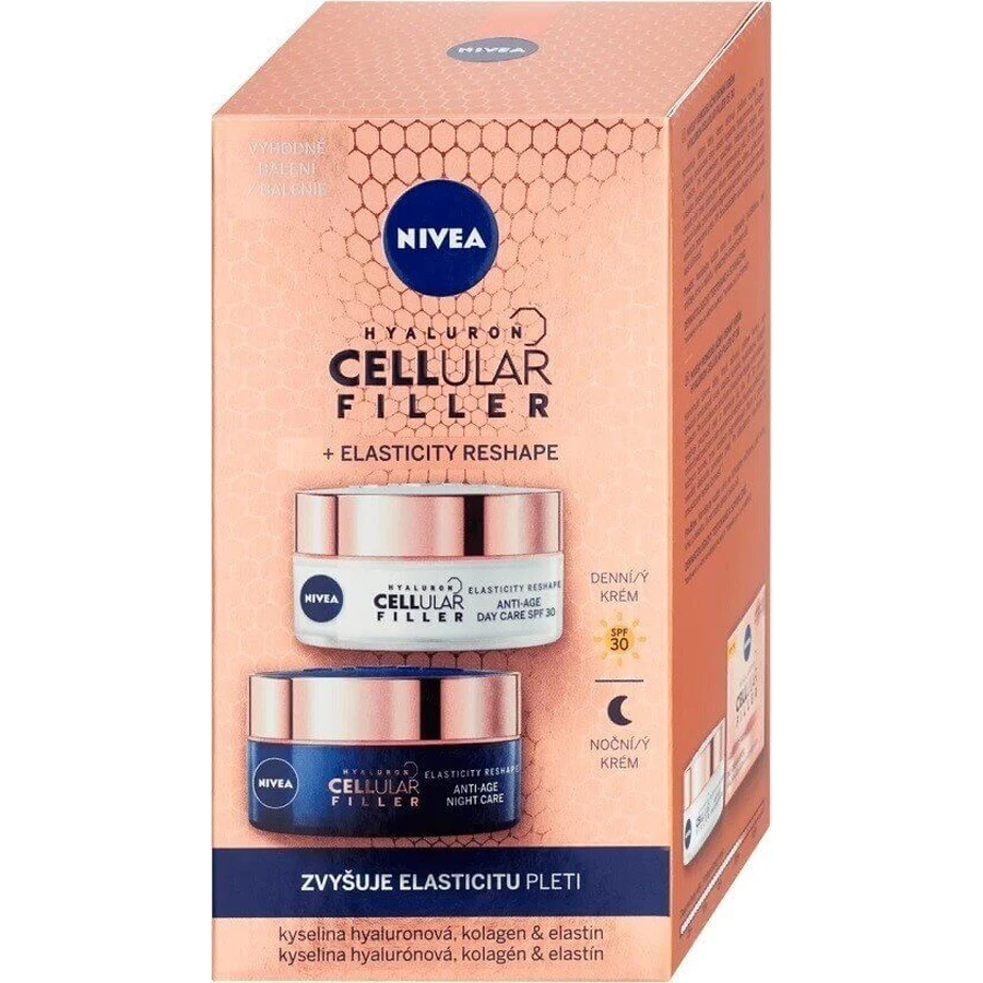 Nivea Денний + Нічний крем Cellular Expert Lift 2х50мл 1×2х50мл, крем для шкіри: ціни та характеристики