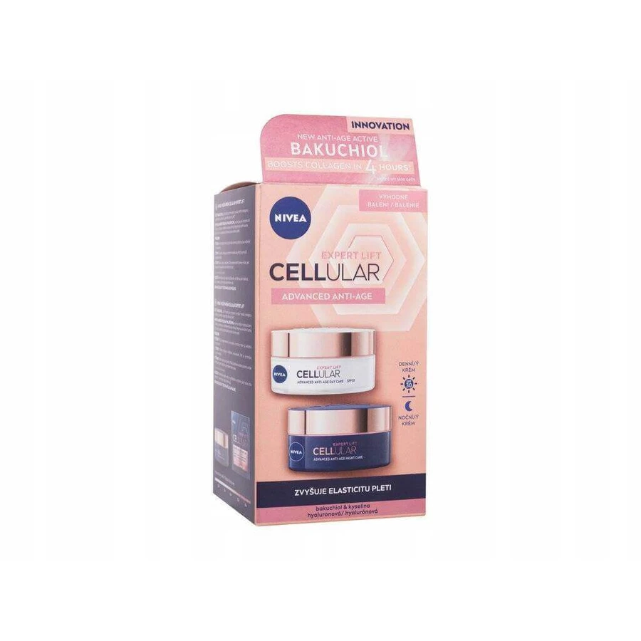 Nivea Денний + Нічний крем Cellular Expert Lift 2х50мл 1×2х50мл, крем для шкіри: ціни та характеристики