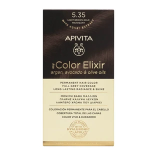 Фарба для волосся My Colour Elixir, відтінок 5.35, Apivita
