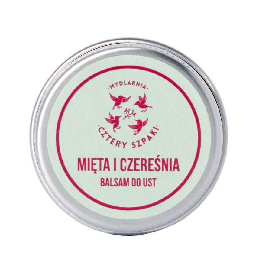 Mydlarnia Cztery Szpaki Бальзам для губ Мита и Вишня, 15 мл: цены и характеристики