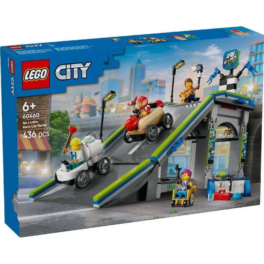 Без обмежень: гоночна рампа, 60460, + 6 років, Lego: ціни та характеристики