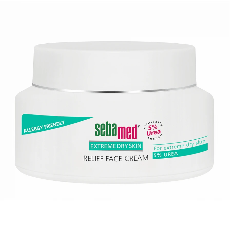 Дерматологічний крем для обличчя з 5% сечовиною Extreme Dry, 50 мл, Sebamed: ціни та характеристики