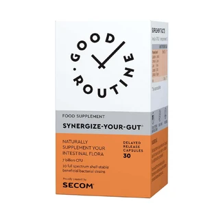 Synergise Your Gut Good Routine, 30 капсул, Secom