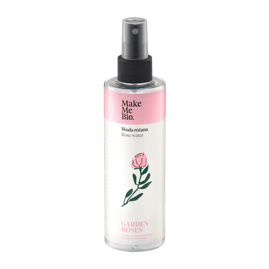 Make Me Bio Garden Roses, трояндова вода, пластикова пляшка з розпилювачем, 200 мл: ціни та характеристики