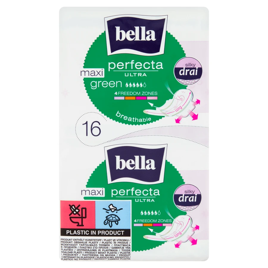 Гігієнічні прокладки Bella Perfecta Ultra Maxi Green, 16 шт - Давно не бачилися!: ціни та характеристики