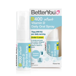 Спрей BetterYou Infant с витамином D 400 МЕ для полости рта, 15 мл