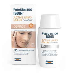 Сонцезахисний флюїд для обличчя Isdin Active Unify Colour Fusion SPF 50+, 50 мл