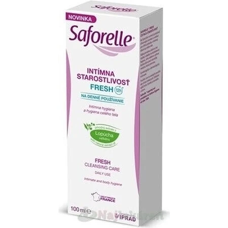 Гель для інтимної гігієни Saforelle FRESH 1×100 мл, гель: ціни та характеристики
