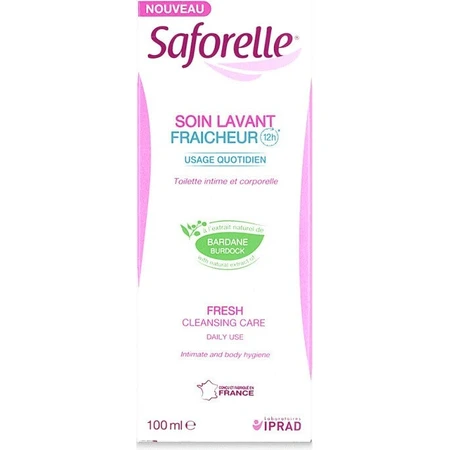 Гель для інтимної гігієни Saforelle FRESH 1×100 мл, гель: ціни та характеристики