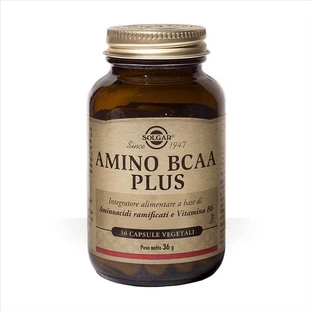 BCAA PLUS, 50 капсул, Solgar