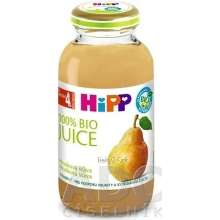 Грушевий сік HiPP BIO 1×200 мл, 100% грушевий сік: ціни та характеристики