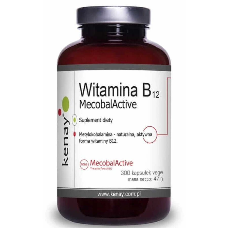 Вітамін В12 (метилкобаламін) MecobalActive (300 капс.), Kenay: ціни та характеристики