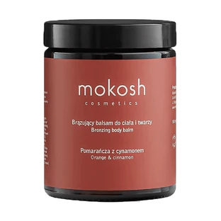 Mokosh, лосьйон для тіла та обличчя, що поколює, апельсин і кориця, 180 мл