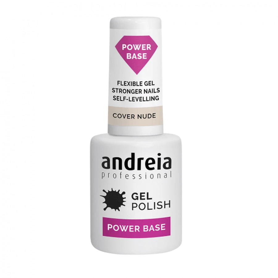 УФ база для маникюра с гель-лаком Power Base Nude, 10,5 мл, Andreia: цены и характеристики