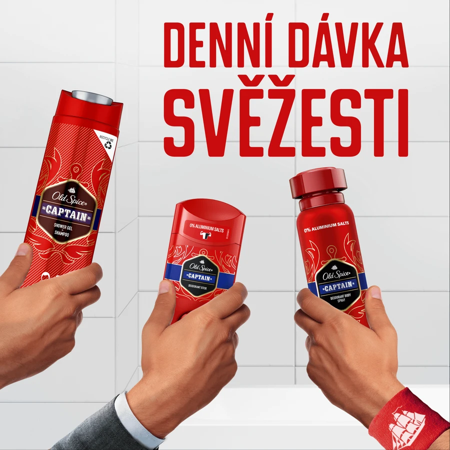 Old Spice Captain твердый дезодорант с нотами сандалового дерева и цитрусовых 50 мл: цены и характеристики