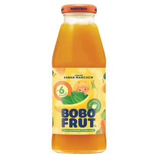Bobo Frut Фруктово-овочевий нектар, яблуко, банан, морква, з 6 місяців, 300 мл