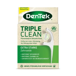 Зубні нитки DenTek Triple Clean Floss Зубочистки, 36 штук
