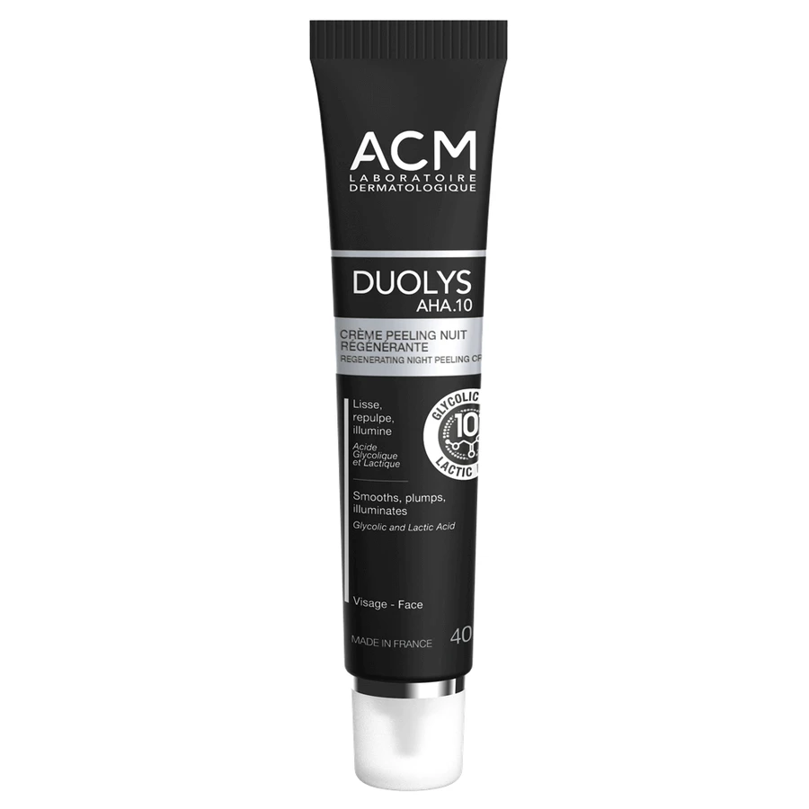 Нічний пілінг-крем Duolys AHA.10, що відновлює, 40 мл, Acm: ціни та характеристики