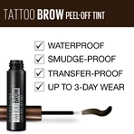 Maybelline New York Tattoo Brow gel tint 1 Light Brown, 5 г: цены и характеристики