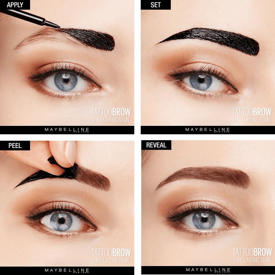 Maybelline New York Tattoo Brow gel tint 1 Light Brown, 5 г: цены и характеристики