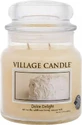 Village Candle Ароматическая свеча в стекле - Dolce Delight - Velvet Delight, средняя 1×1 шт, ароматическая свеча в стекле