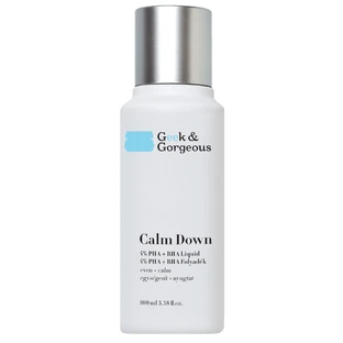 Geek & Gorgeous Calm Down, мягкое отшелушивающее средство с 4% PHA + BHA кислотами, 100 мл