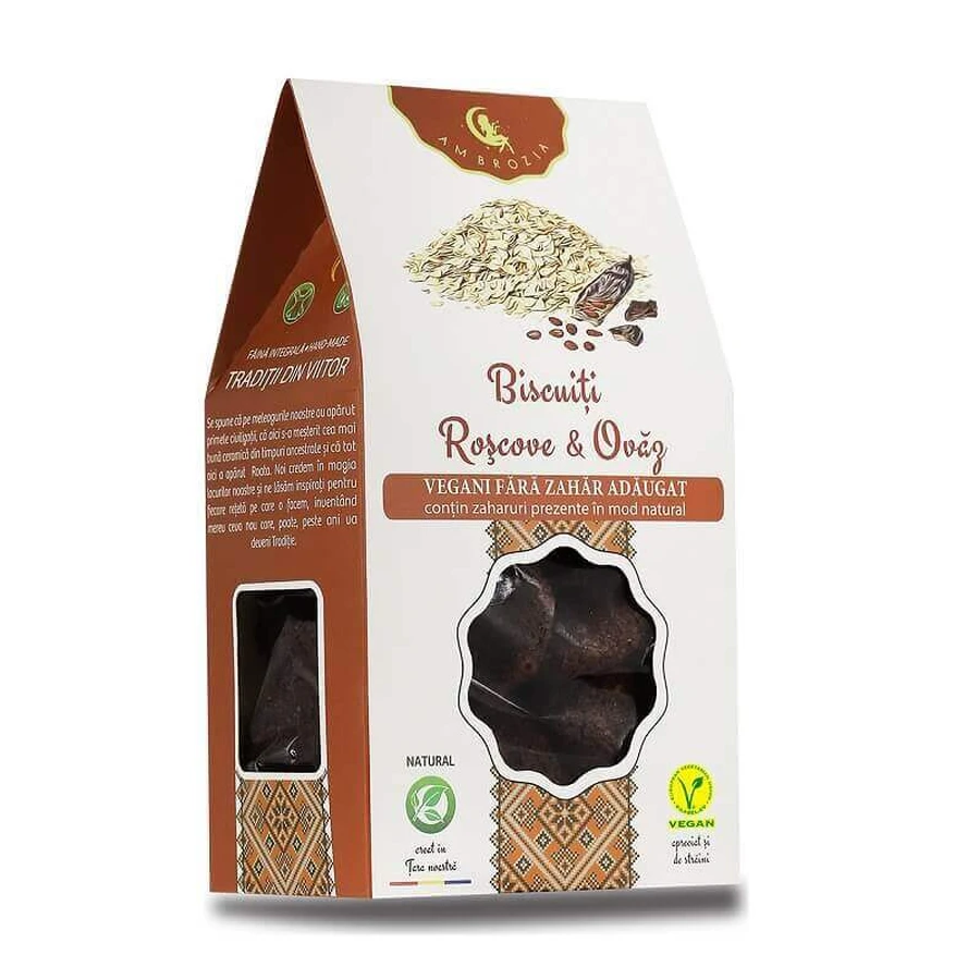 Печиво з сараною та вівсом, 150 г, Hiper Ambrosia: ціни та характеристики
