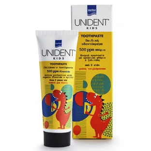 Unident Kids Зубная паста с фтором 500 ppm для детей, 50 мл, Intermed